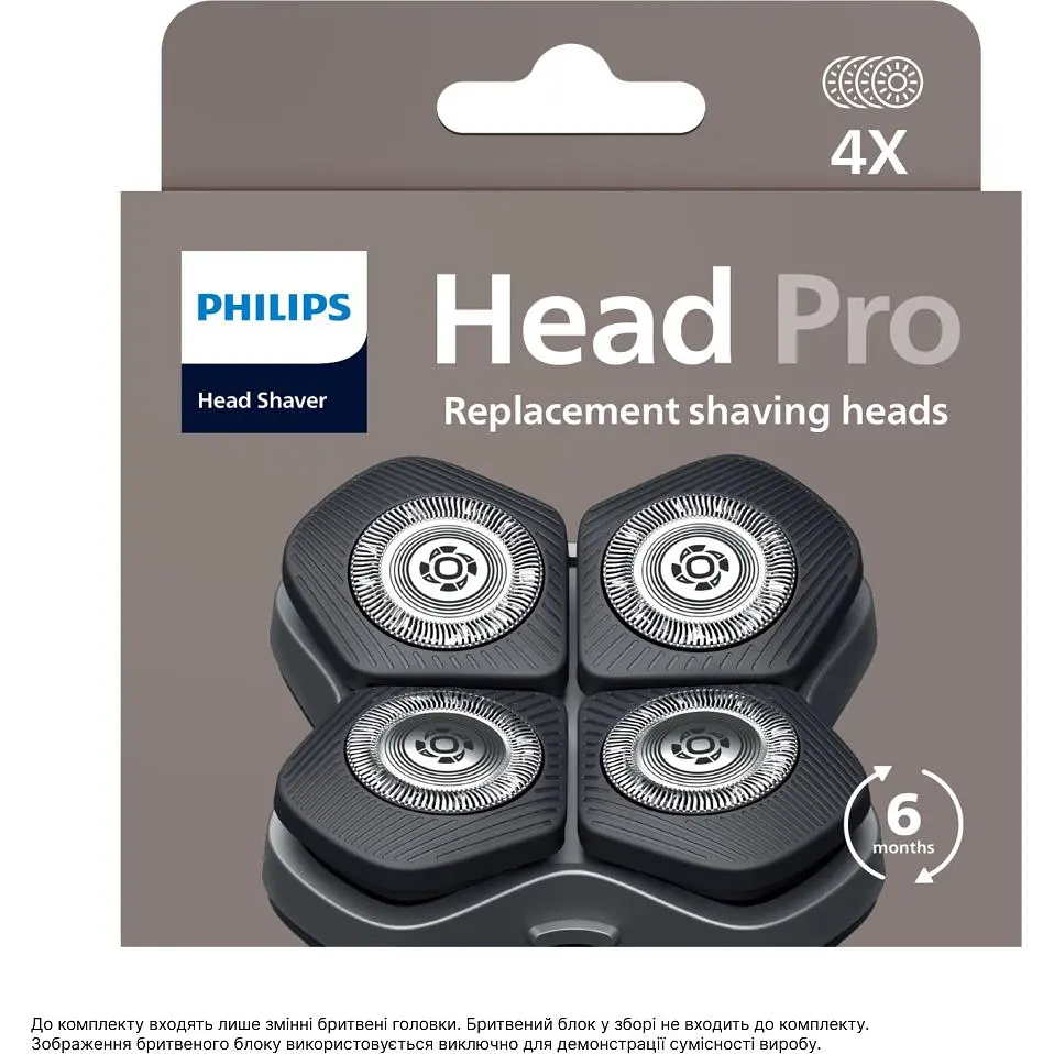 Замінні електричні бритвені головки Philips HS740/15 Blade Refill (HS740/15) - фото 2