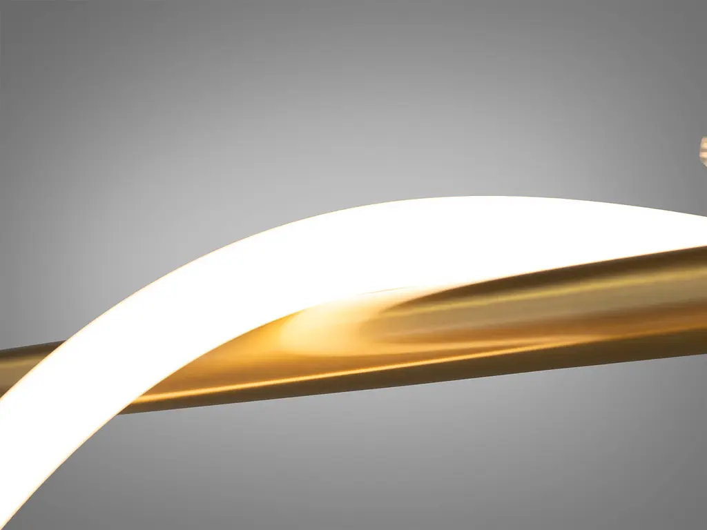 Стельова люстра LED Diasha SY9609-L1200GAB Роуплайт, 15W, бронза, регульована висота, для вітальні, спальні, коридору - фото 3