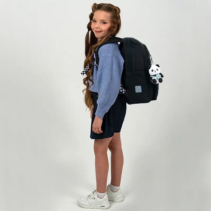 Рюкзак для початкової школи Kite Education 584 Panda Love Чорний (K26-584M-2) - фото 23