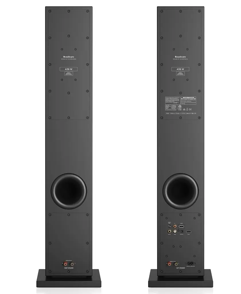 Акустична система Audio Pro A38 W Black (90404176) - фото 3