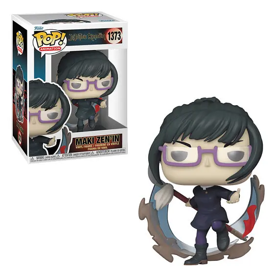 Фигурка Funko Pop Фанко Поп Jujutsu Kaisen Maki Zenin Магическая битва Маки Зенин 10 см JK MZ 1373 - фото 2