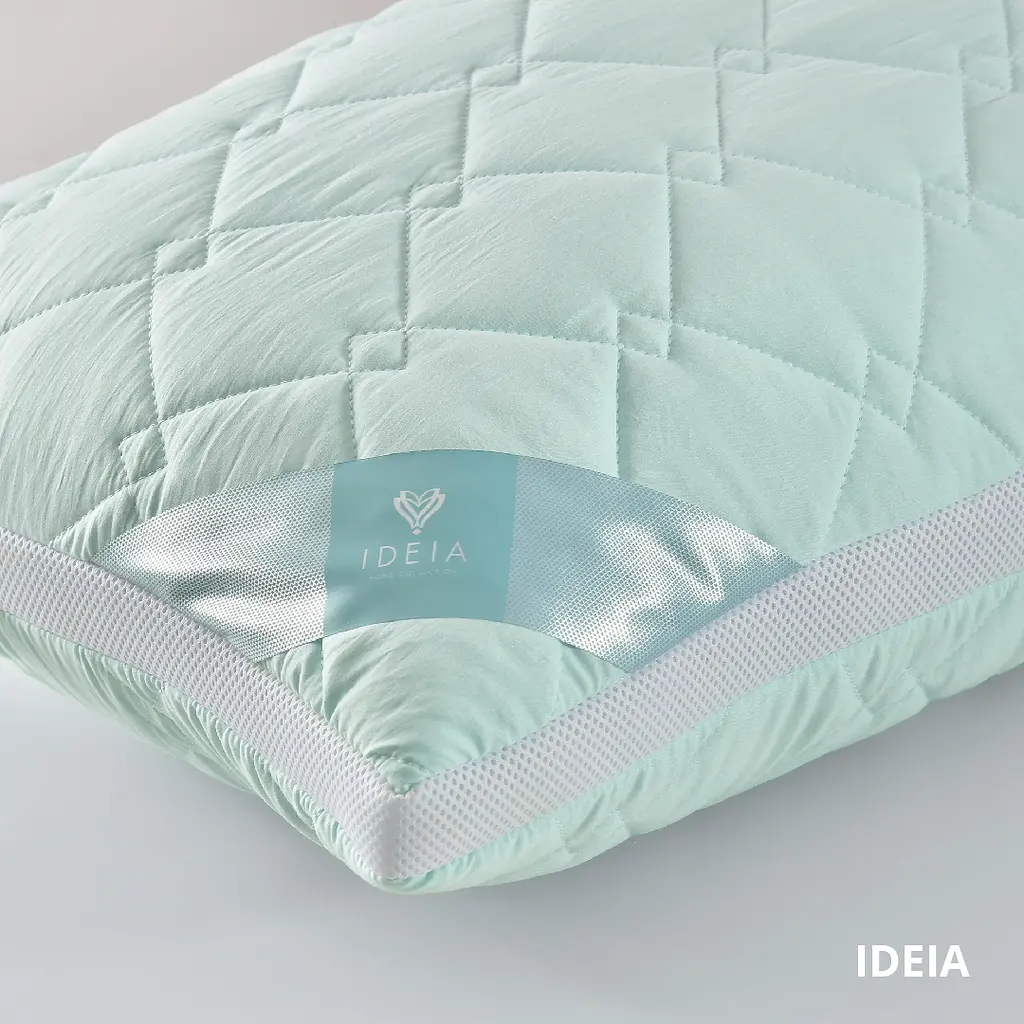 Подушка антиаллергенная Ideia Present, с дышащим бортом, 70х50 см (8-34529 мята) - фото 7