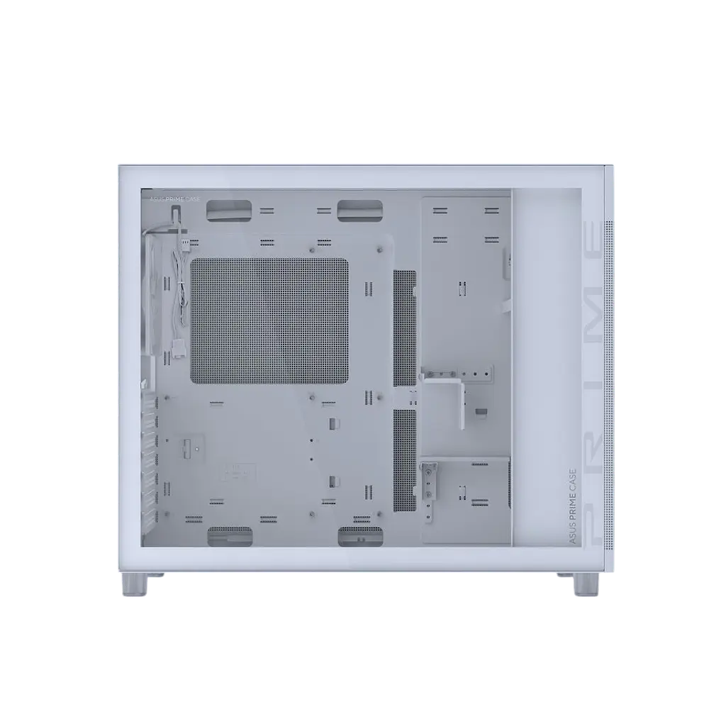 Корпус Asus Prime AP303 Tempered Glass без БЖ (90DC00V3-B39010) White - фото 7