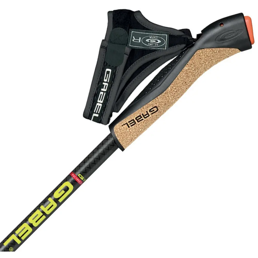 Палиці для скандинавської ходьби Gabel FX-75 Snake Carbon 105 Dual Spike - фото 2