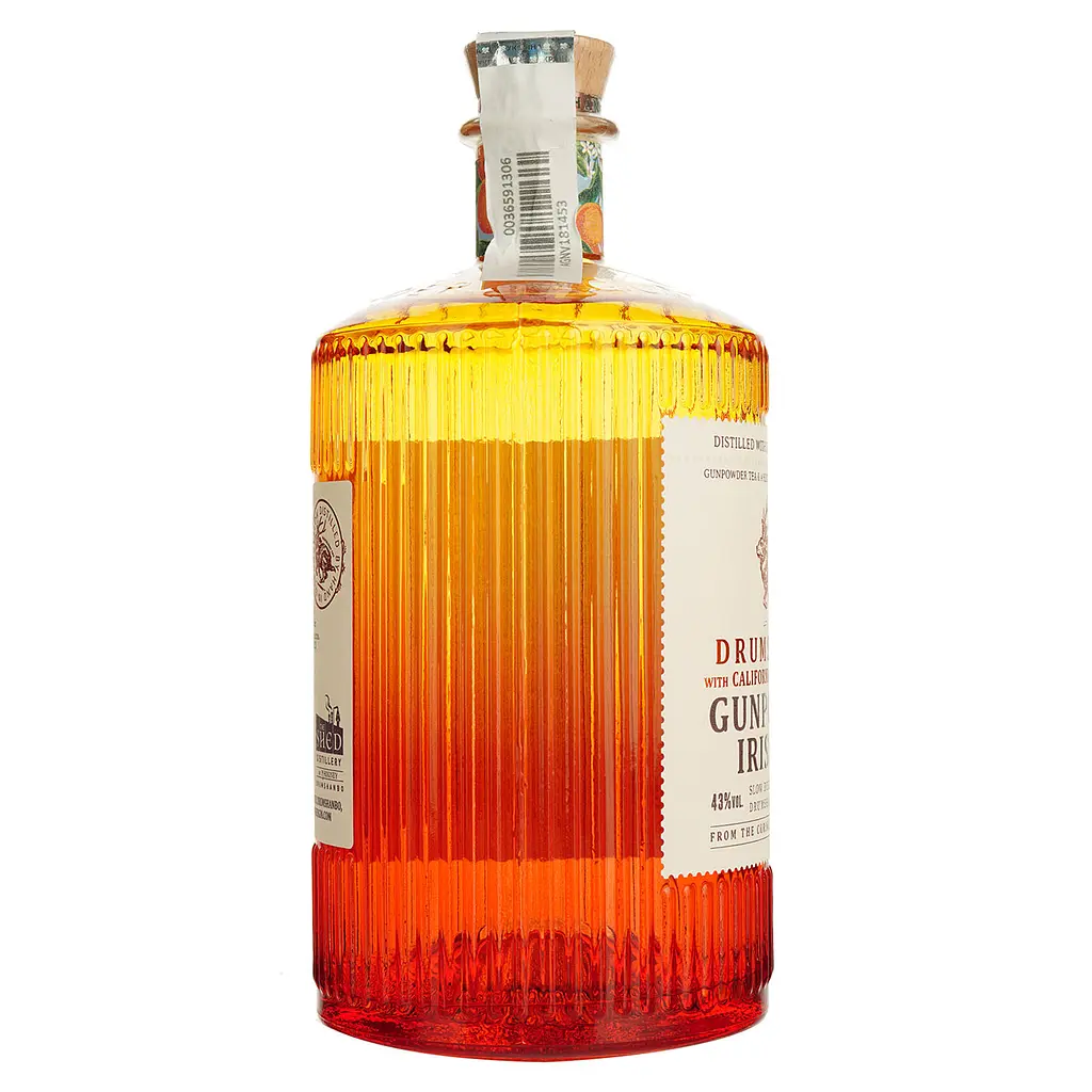 Джин Drumshanbo Gunpowder Irish Gin California Orange Citrus 43% 0.7 л - фото 3