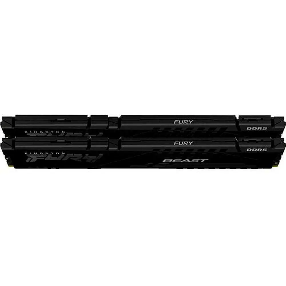 Память для настольных компьютеров Kingston FURY 64GB (4x16GB) DDR5 5600MHz Beast Black (KF556C40BBK4-64) - фото 2