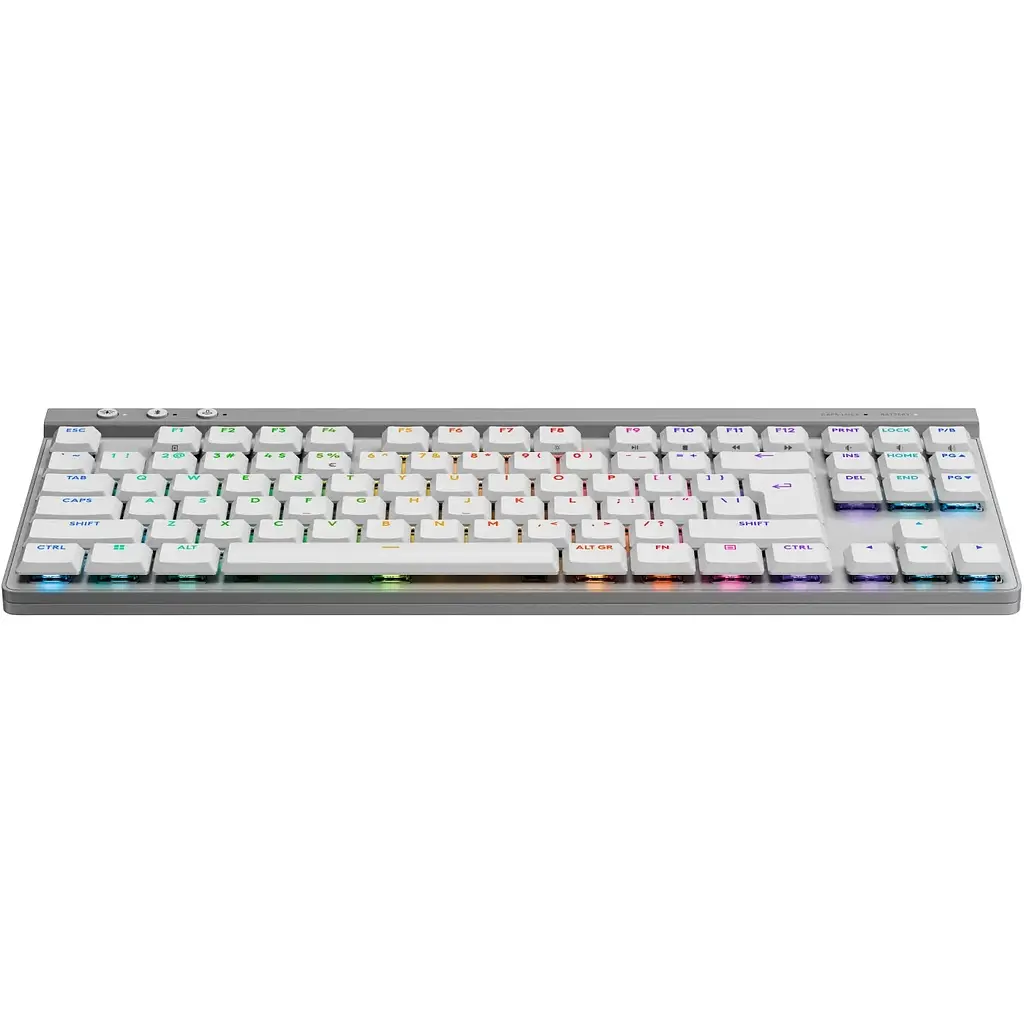 Клавіатура Logitech G515 LightSpeed TKL Mechanical Tactile Wireless White (920-012539) [111361] - фото 2