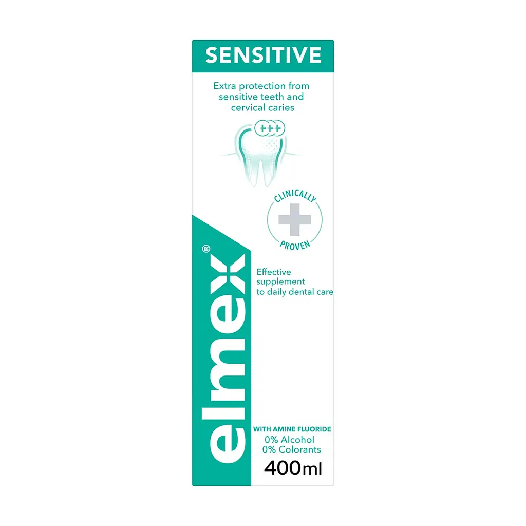 Ополіскувач для порожнини рота Elmex Sensitive Plus 400 мл (7610108065370) - фото 4