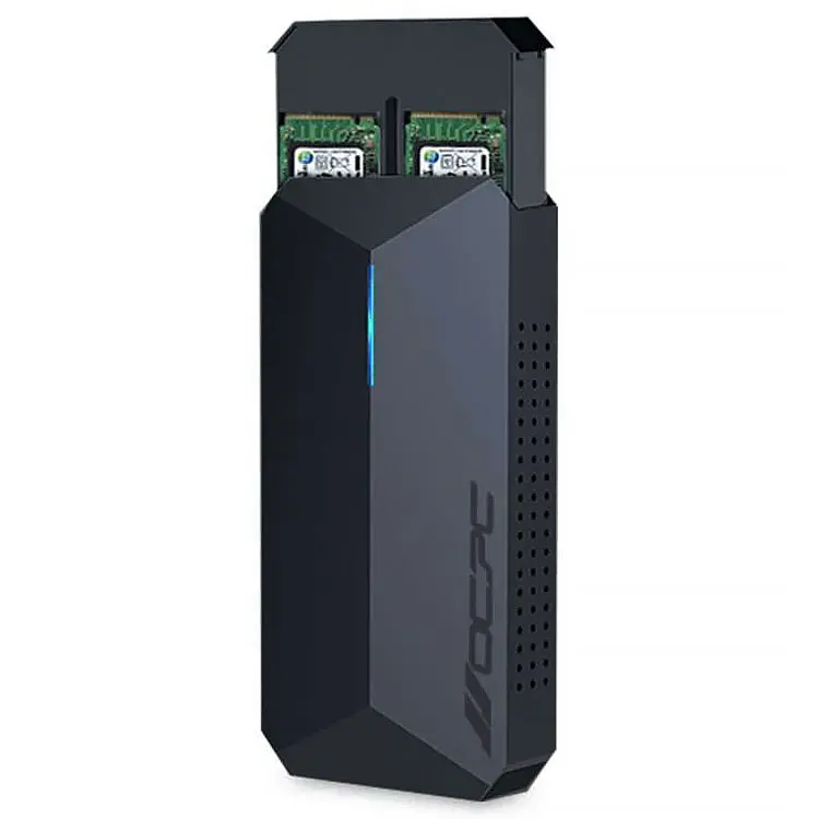 Зовнішня кишеня для SSD M.2 PCIe OCPC AZURRO DUO - фото 5
