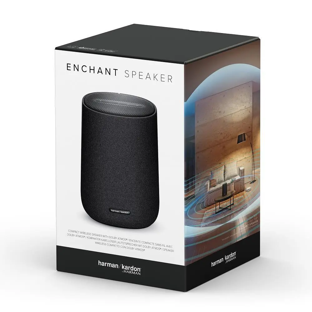 Акустична система з БТ та WiFi harman/kardon HKENCHSPKBLKEP - фото 5