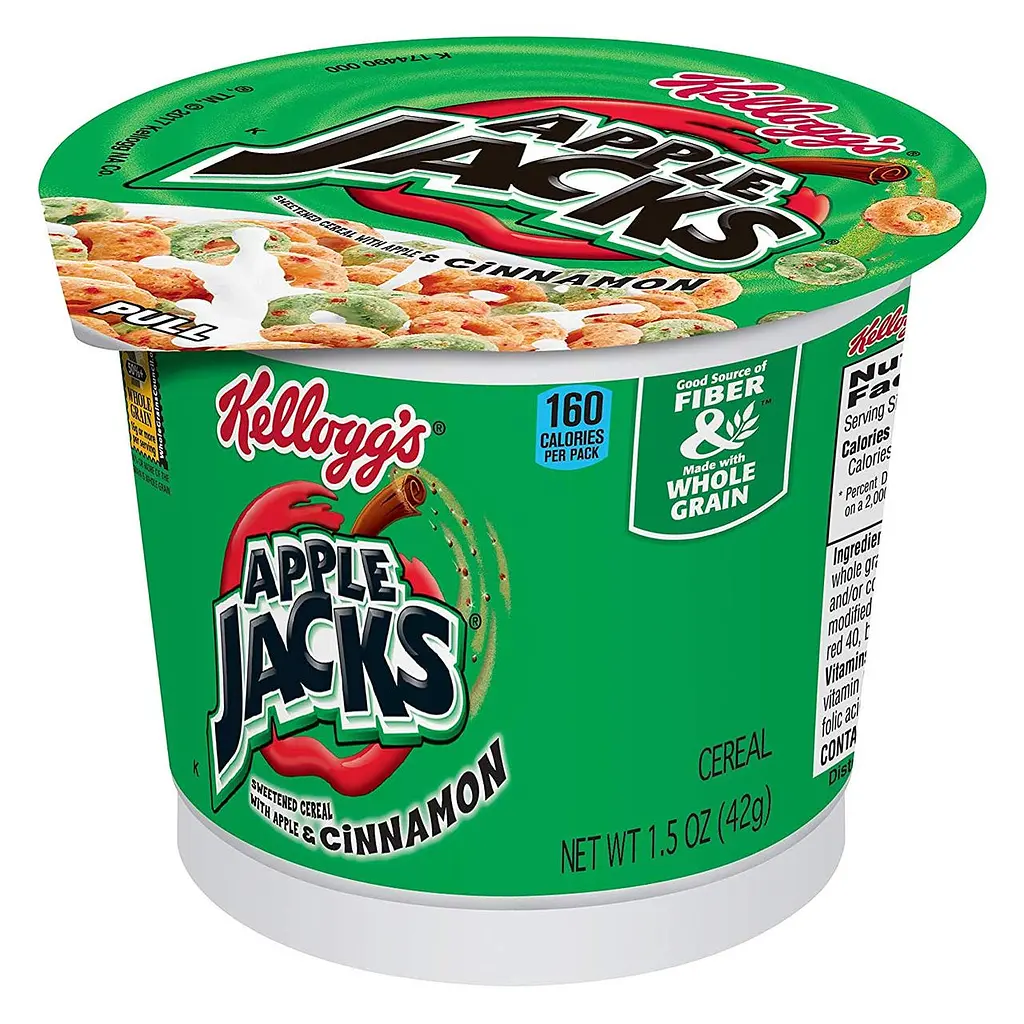 Пластівці Kellogg's Apple Jacks Cinnamon Cups 42g