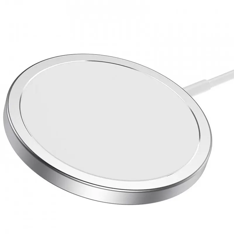 Беспроводное зарядное устройство для Hoco CW30 15W Silver - фото 7
