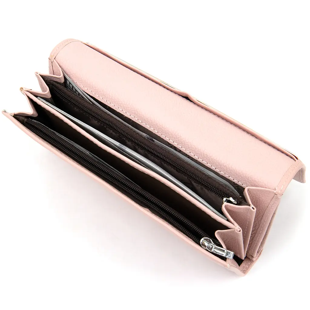 Кожаный женский кошелек ST Leather 19х10х3 см acs0018202 - фото 6