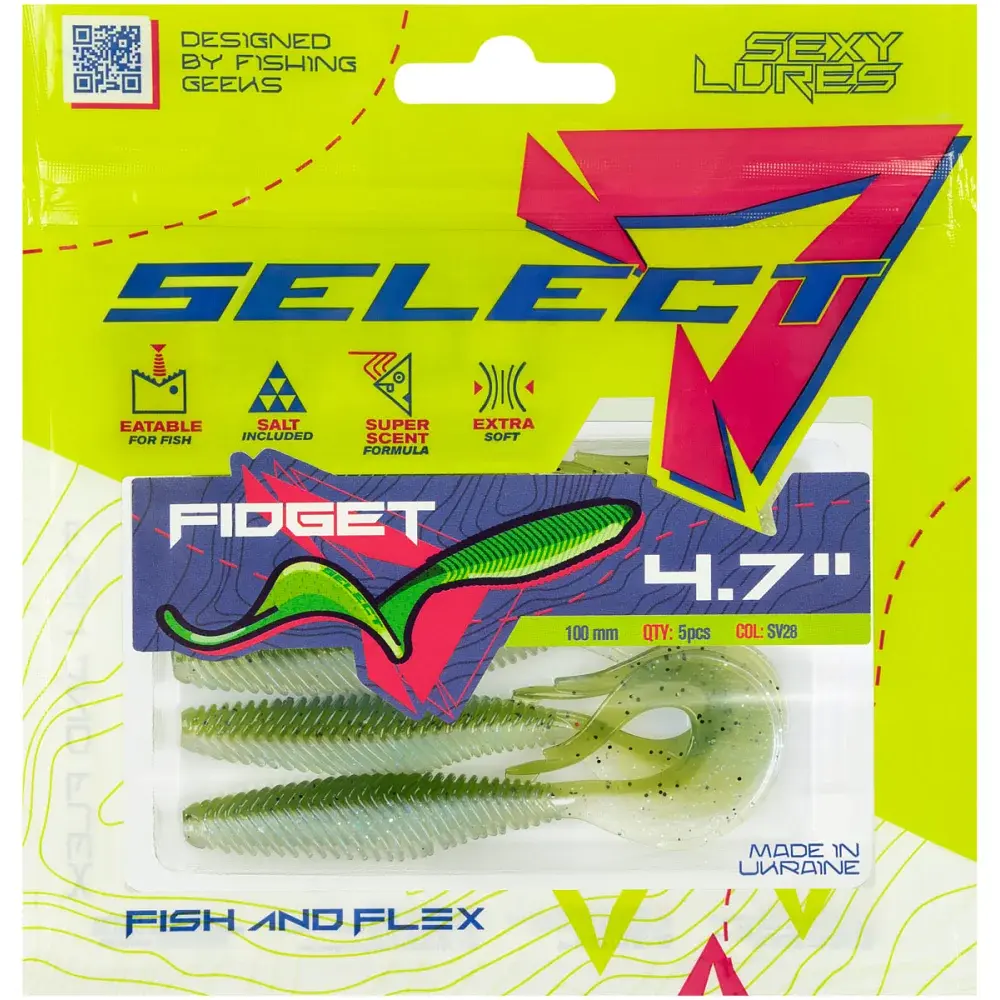 Силикон Select Fidget 4.7" SV28 (5 шт/уп) - фото 2