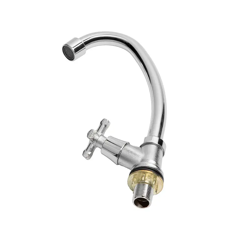 Змішувач QN 1/2" монокран на гайці (КРАТНО 2шт) AQUATICA QN-1G158C (9786600) - фото 3