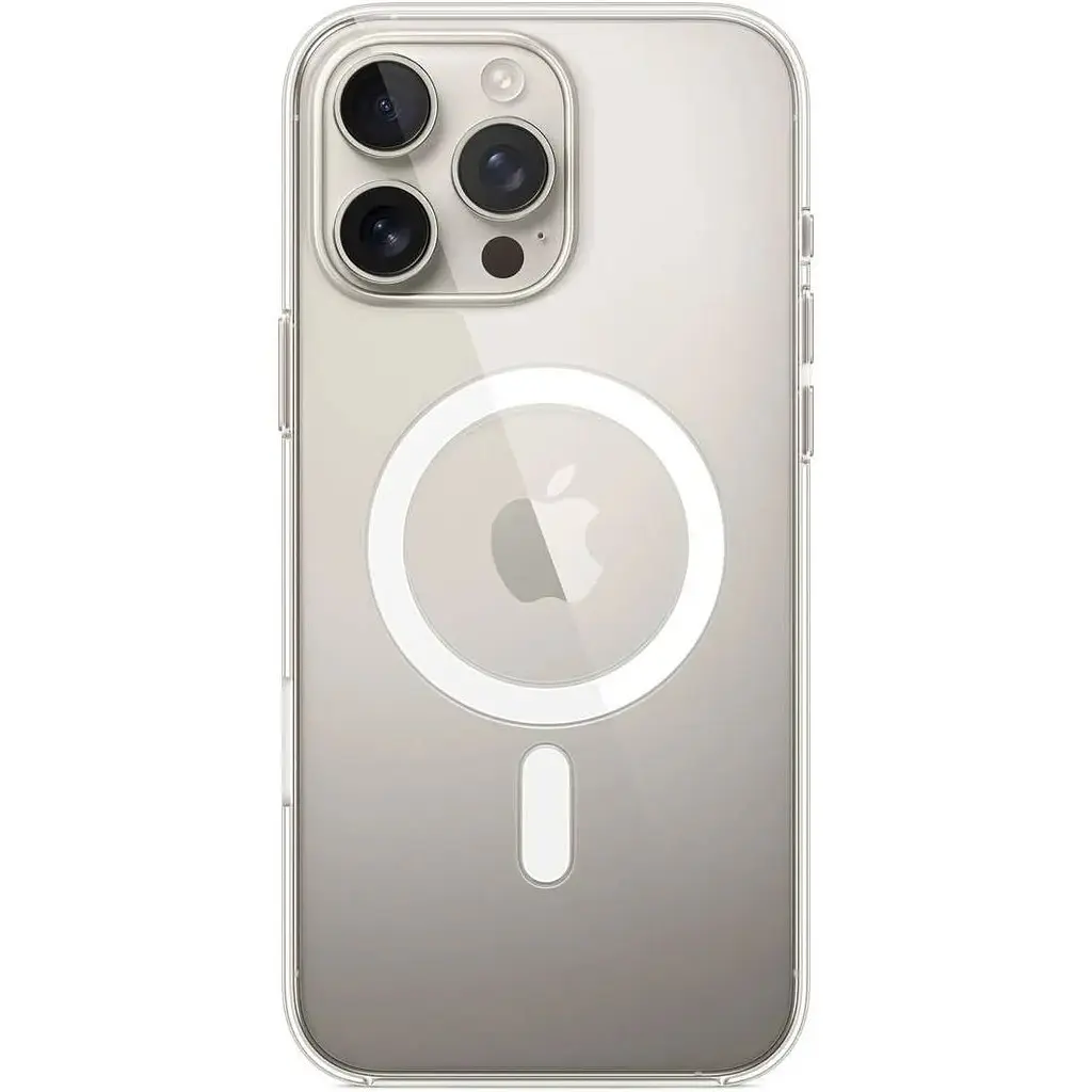 Оригинальный прозрачный чехол Apple Clear Case with MagSafe для Iphone 16 Pro Max (6.9") Clear MA7F4ZM/A - фото 8