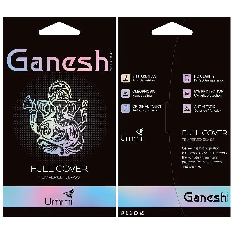 Захисне скло (Full Cover) для Apple iPhone 13 Pro Max Ganesh teh0031955 - фото 3