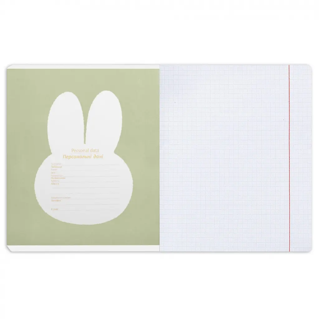Зошит Yes Gold Miffy А5 24 аркушів клітинка (767537) - фото 7