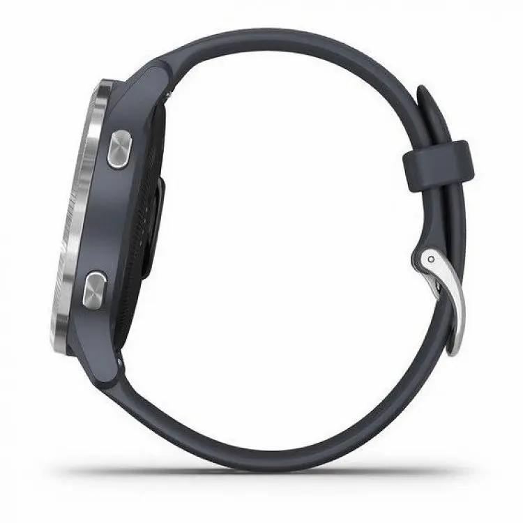 Смарт-часы Garmin Venu Silver Stainless Steel Bezel w. Granite Blue and Silicone B. (010-02173-01/03) 010-02173-03 () - фото 8