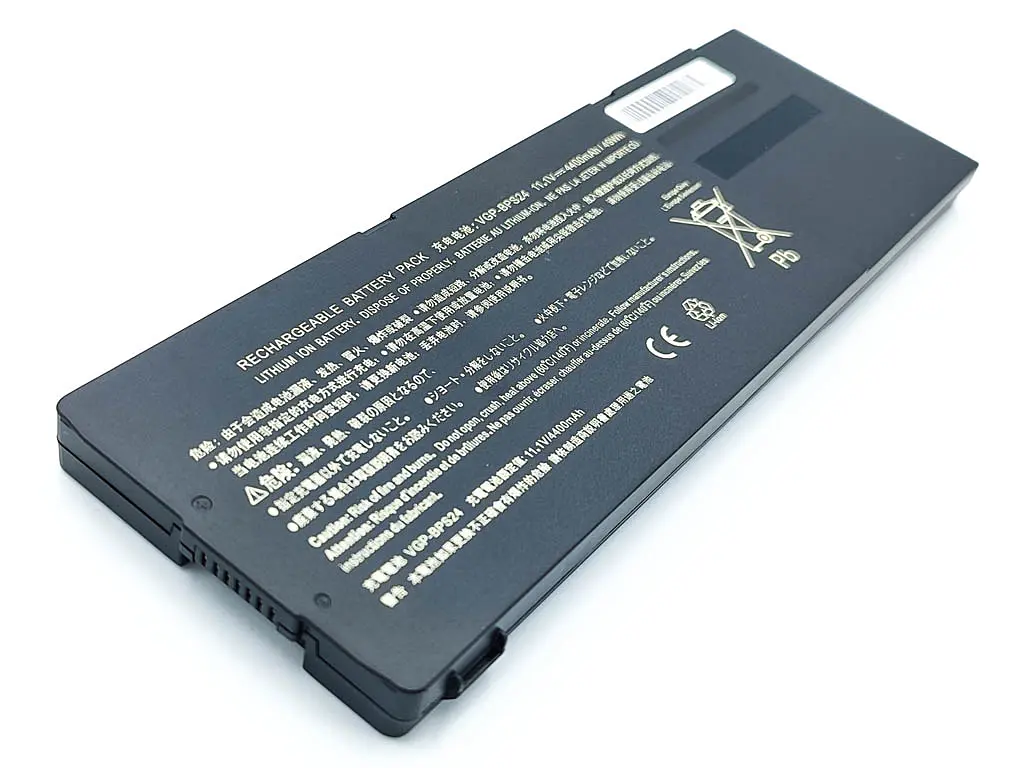 Акумулятор BPS24 для Sony VGP-BPS24, VGP-BPL24, VGP-BPSC24, VPC-SC, VPC-SD, VPC-SE, VPC-SB (11.1V 4400 mAh 49Wh). - фото 2