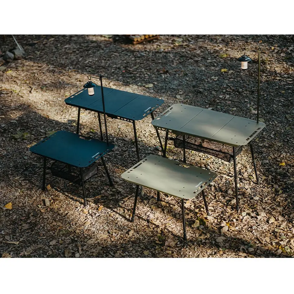 Складаний стіл Naturehike CNK2450JJ025, 80х40 см, алюміній, чорний - фото 6