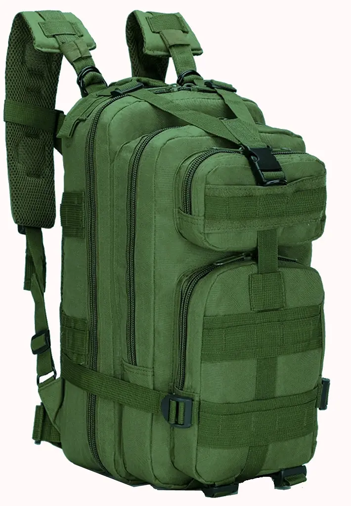Рюкзак тактичний штурмовий армійський Nobrand 28L Хакі - фото 6