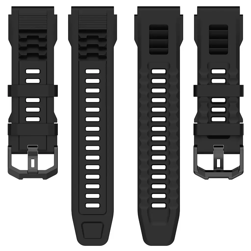 Силиконовый ремешок Primolux для смарт-часов Amazfit T-Rex Ultra (A2142) Black - фото 3