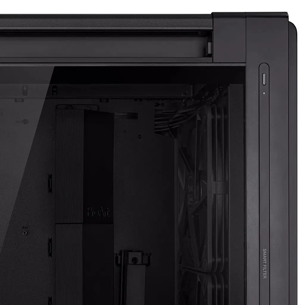 Корпус Asus ProArt PA602 Tempered Glass без БЖ (90DC00J0-B09000) Black - фото 7