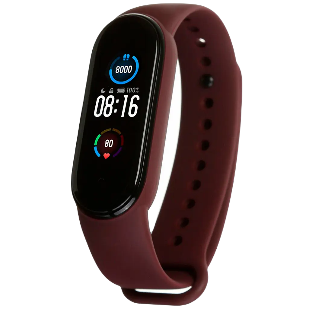 Ремінець ArmorStandart для Xiaomi Mi Band 7/6/5 New Style [Marsala] [70834] - фото 5