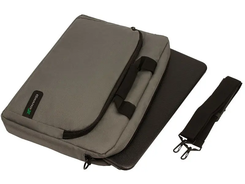 Сумка для ноутбука Grand-X 15.6 Grey (SB-129G) - фото 3