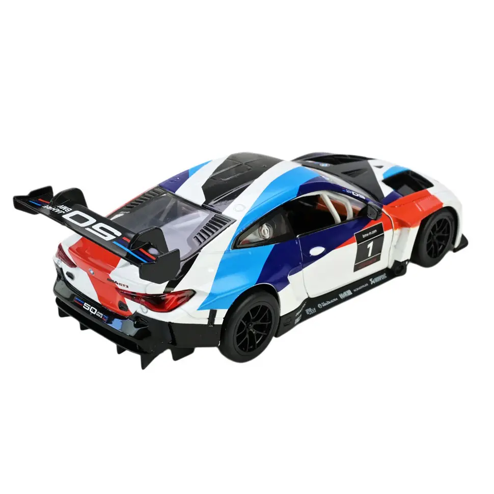 Колекційна машинка BMW M4 GT3 68282A(W) масштаб 1:24 - фото 4