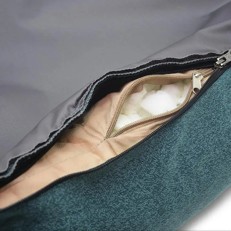 Лежак для собак Zoo-hunt Джерсі зелений №4 700х1000х250 мм - фото 3