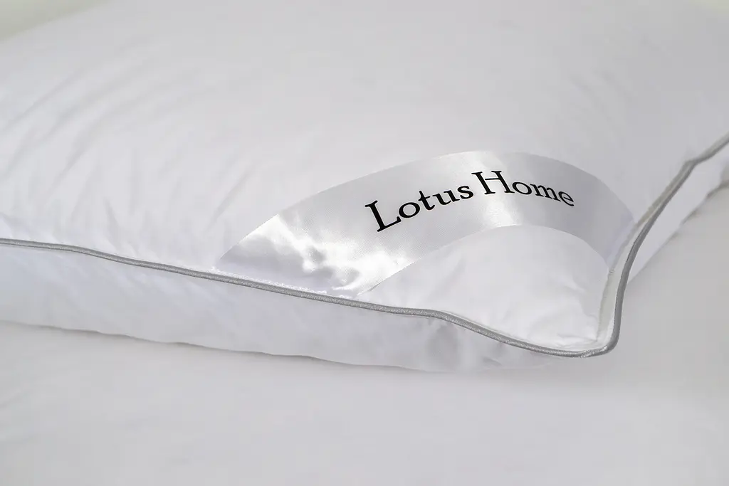 Подушка Lotus Home - Goose 70/30 пуховая 50x70 двухкамерная - фото 4