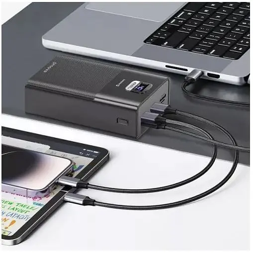 Портативна батарея Proove Giant 40000mAh 100W чорна PBGI99320001 - фото 7