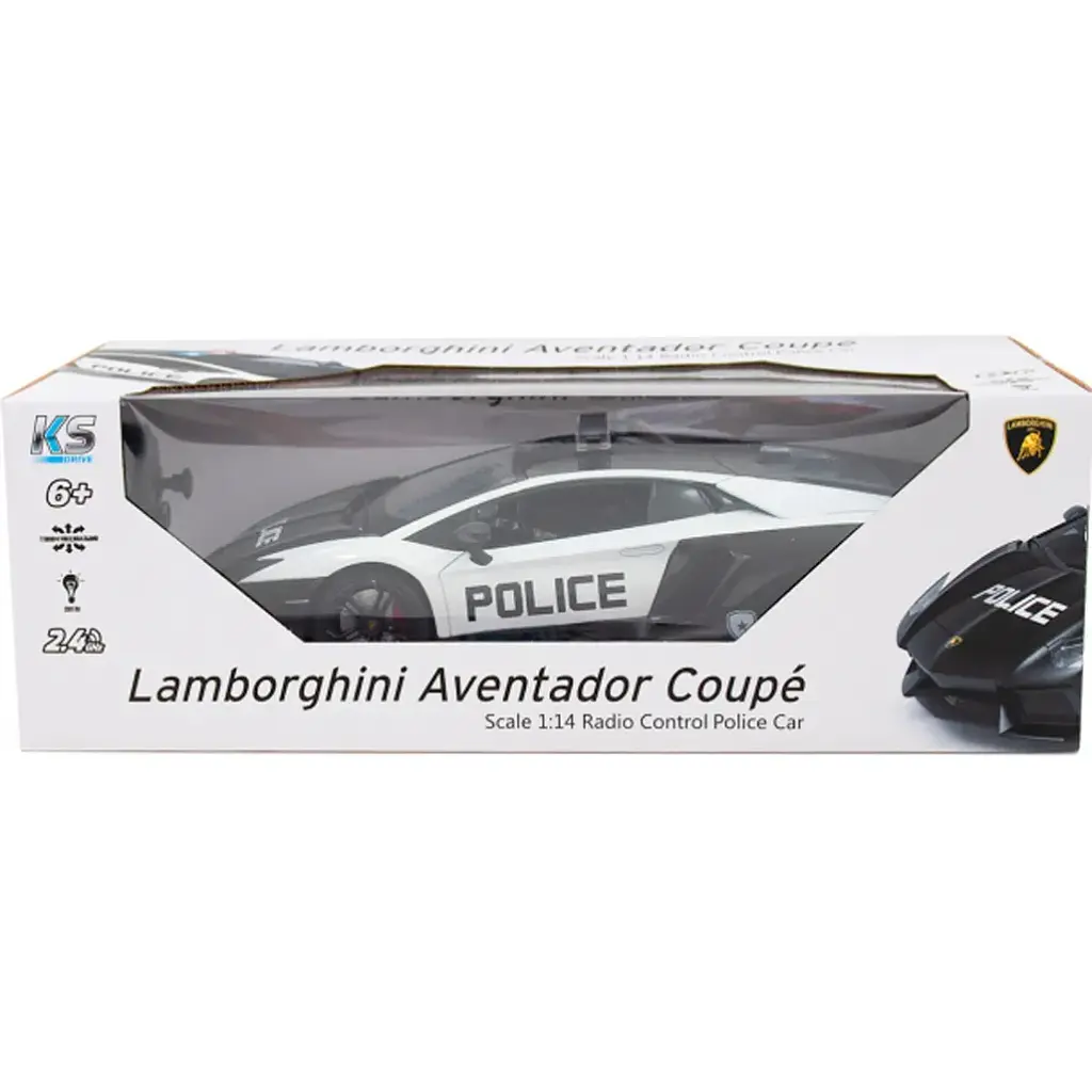 Машинка на радіокеруванні KS Drive Lamborghini Aventador Police 1:14 (114GLPCWB) [113020] - фото 5