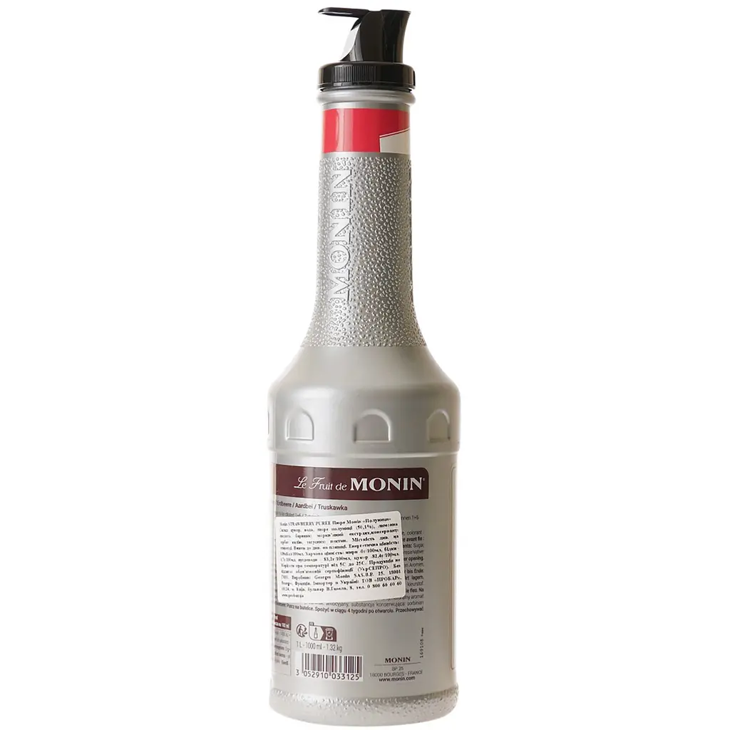 Фруктове пюре Monin Полуниця 1 л - фото 3