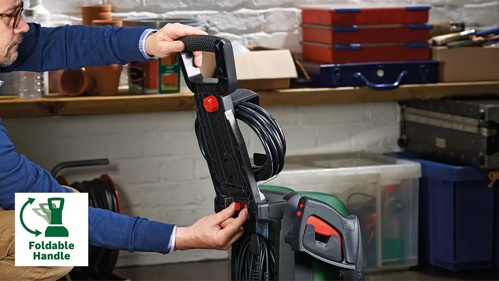 Мінімийка високого тиску UniversalAquatak 135 1900Вт 135бар 410л/год насадка 3в1 7.9кг Bosch teh0016613 - фото 9