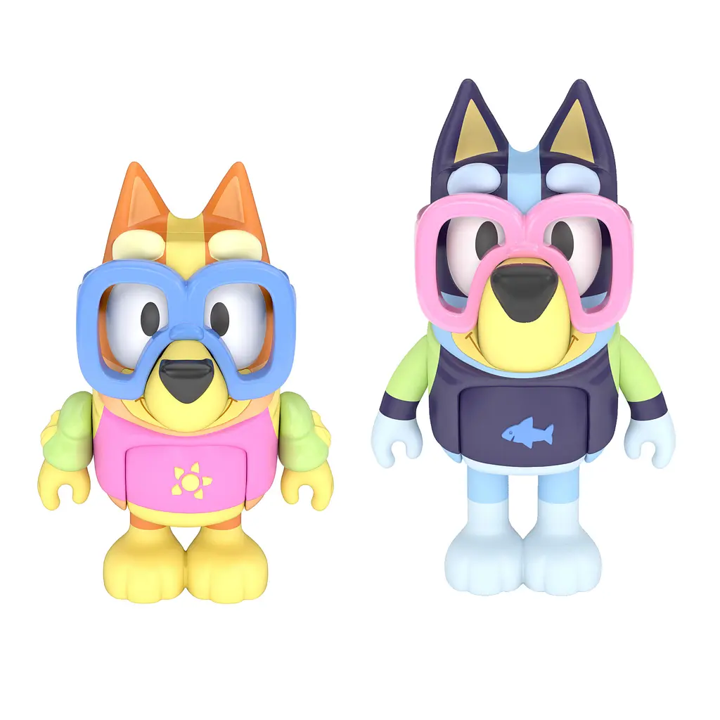 Ігровий набір 2 фігурки Bluey Час у басейні (125397) - фото 2