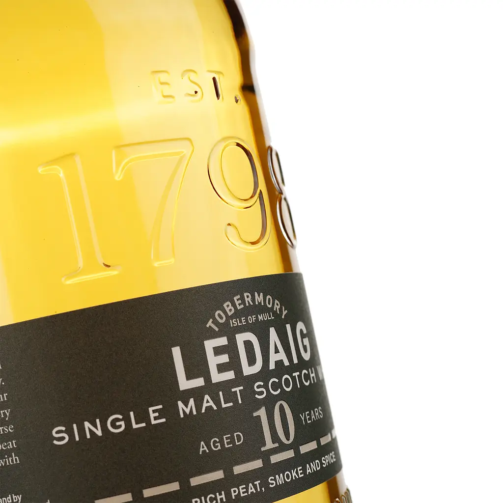 Виски Ledaig Single Malt Whisky, 46,3%, 0,7 л (849449) - фото 4