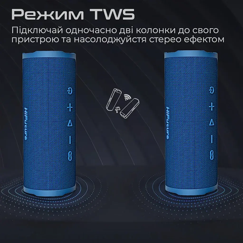Акустична система HiFuture Ripple Blue (ripple.blue.) - фото 4