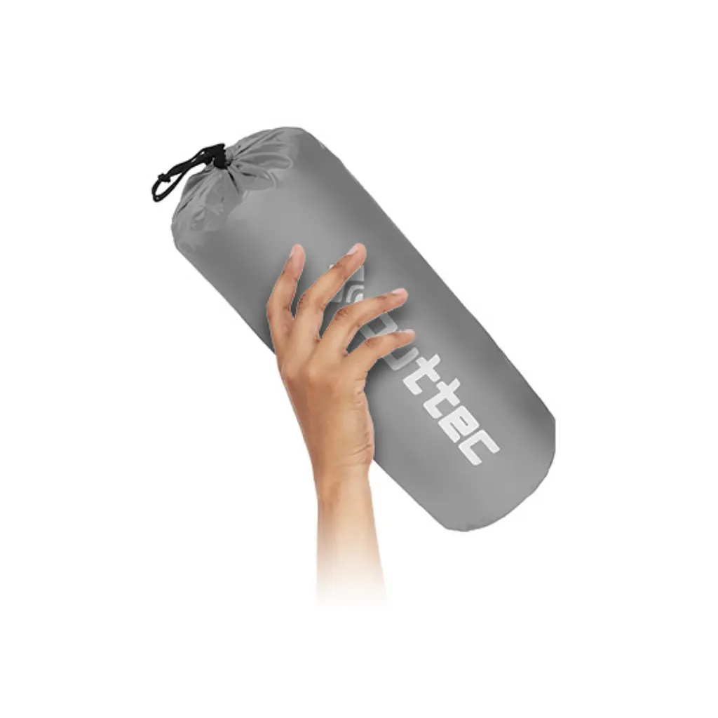 Самонадувающийся коврик Outtec гладкий 180х53х4 см серый - фото 9