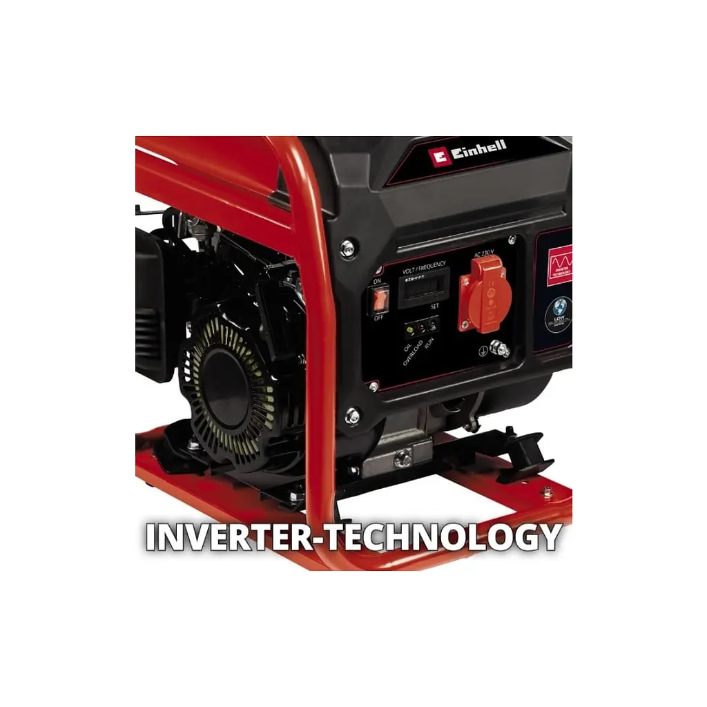 Генератор Einhell інверторний TC-IG 1100, 1100Вт, 3600об/хв, 1х230В, 4.35А, 6.5л, ручний старт (4152580) - фото 2