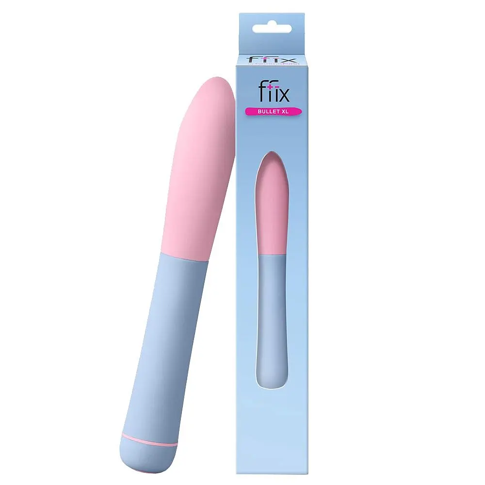 Вібратор FemmeFunn Ffix Bullet XL, 19,6 см (блакитний) - фото 3
