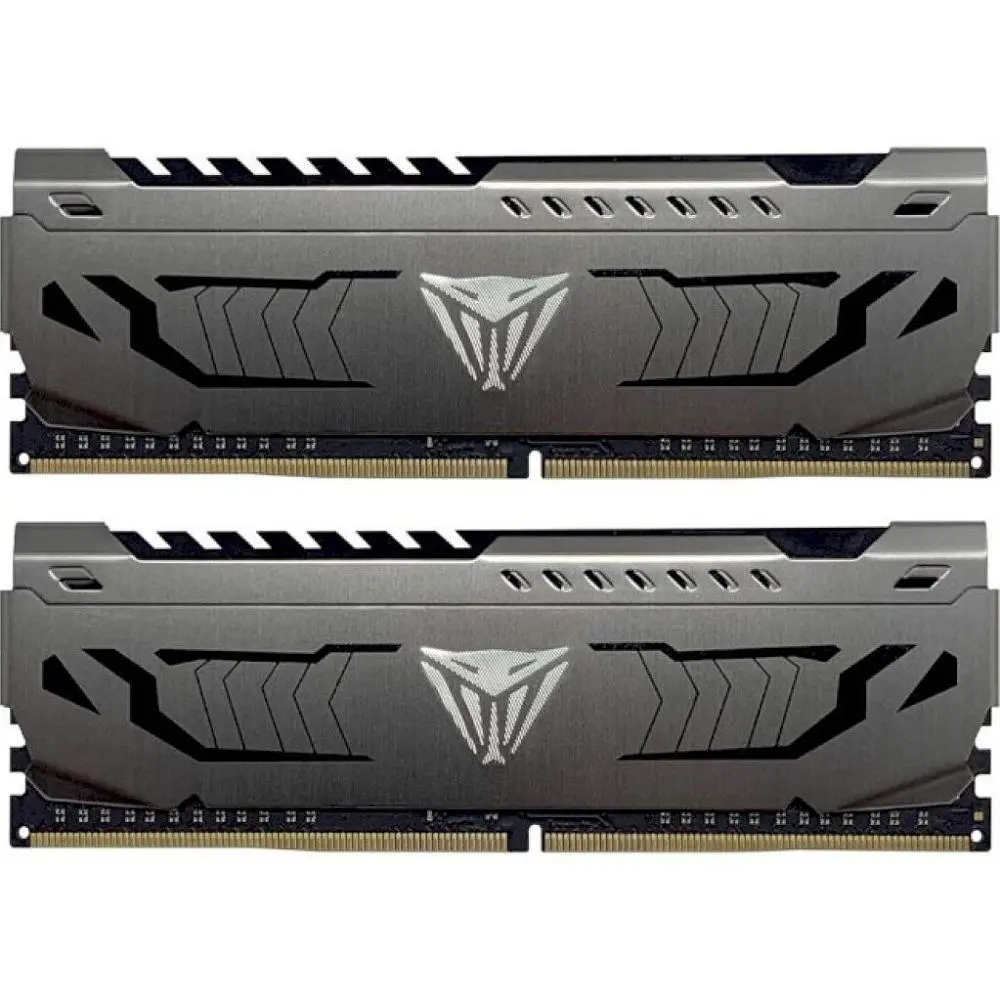 Модуль пам`яті DDR4 2x8GB/3600 Patriot Viper Steel Gray (PVS416G360C7K) - фото 4