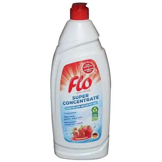 Засіб-концентрат FLO 900мл для посуду Pomegranate