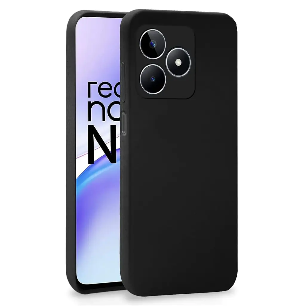 Силіконовий чохол BeCover для Realme Note 50 Black (711181) - фото 2
