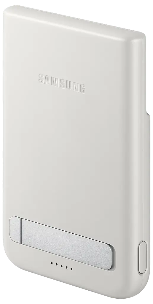 Портативний зарядний пристрій Samsung Magnet Wireless Battery Pack 5000mAh 25W (EB-U2500XJEGWW) Білий (7252028) - фото 5