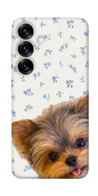 TPU чохол Demsky Cute Yorkie для Samsung Galaxy S25