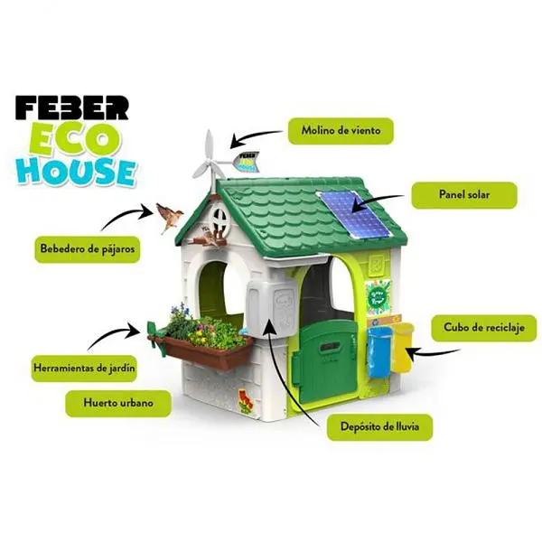 Детский игровой домик Feber Eco House (13004) - фото 7