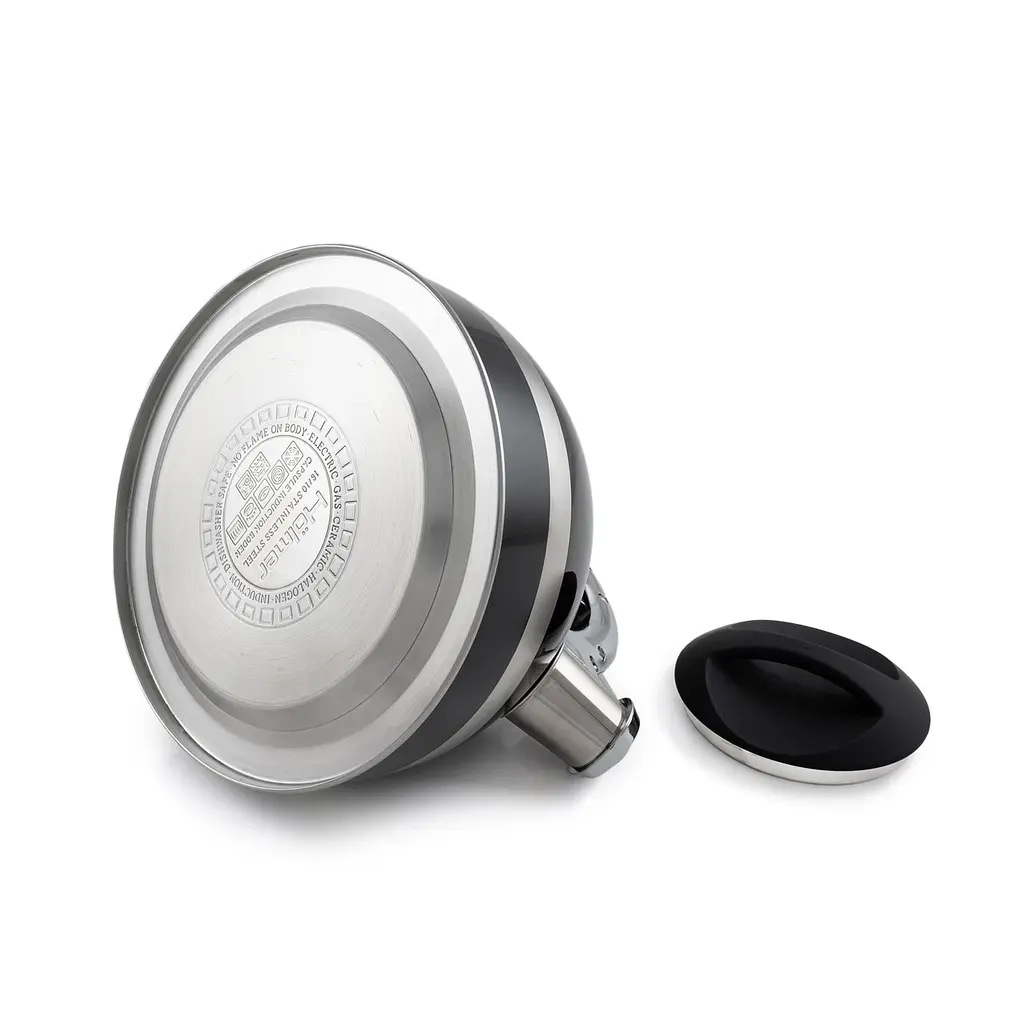 Чайник Holmer зі свистком, 3 л, чорний (WK-2430-BCSDB Melody) - фото 9